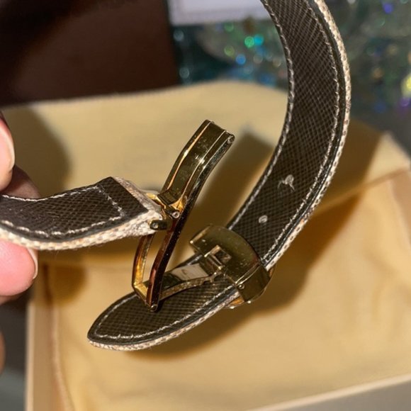 ❤️Authentic ❤️ Louis Vuitton Good Luck Breath Bracelet Flower Flower Mon… - Picture 13 of 16